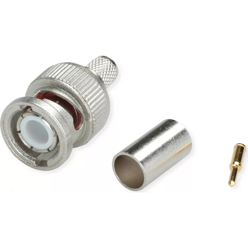 Telegärtner BNC krimp savienotājs Professional, 50 Ohm, LMR-240 kabelim, 5 gab.