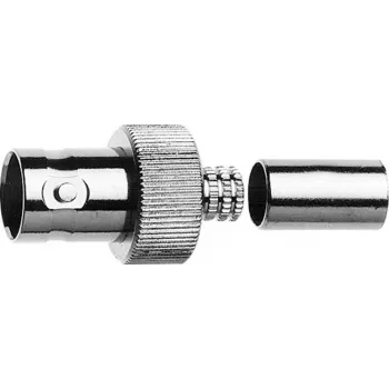 Telegärtner BNC kabeļa ligzda ar presēšanas montāžu G30 50 Ohm LMR-240 kabelim, 5 gab. J01001A0073