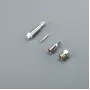 Telegärtner FME ligzdas crimp savienotājs RG-316/U kabelim, 50 Ohm, niķelis/zelts, 1 gab. J01701A0008Z