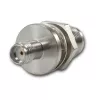 Telegärtner TNC sieviešu uz SMA sieviešu koaksiālais adapteris, 50 Ohm, DC-6 GHz, niķelis/zelts J01019A0028