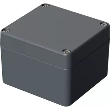 BOPLA universālais korpuss alumīnija sudraba pelēks (RAL 7001) 75 x 80 x 57 A 105 01105000.MT1