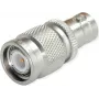 Telegärtner BNC Female to TNC Male adapteris, 50 Ohm, niķelēts misiņš, DC-4 GHz, taisns