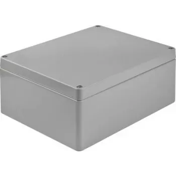 Bopla universālais korpuss 400 x 310 x 110 mm alumīnijs sudraba pelēks (RAL 7001) A 175 1175000