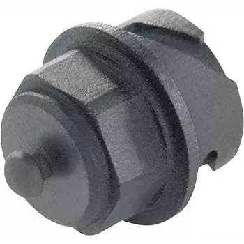 TELEGÄRTNER H80030A0000 RJ45 aizsargvāciņš, melns plastmasas, putekļu aizsardzība neizmantotām tīkla portām