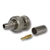 Telegärtner BNC kabeļa spraudnis Crimp G01 50 Ohm, Crimp/Crimp, Standard, A0205, G01 (RG-58 C/U), YR23092 Belden - 1 gabals (J01000F1255Z)