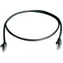 TELEGÄRTNER Cat6 U/UTP tīkla kabelis, 3m, melns L00002A0239