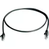 TELEGÄRTNER Cat6 U/UTP tīkla kabelis, 3m, melns L00002A0239