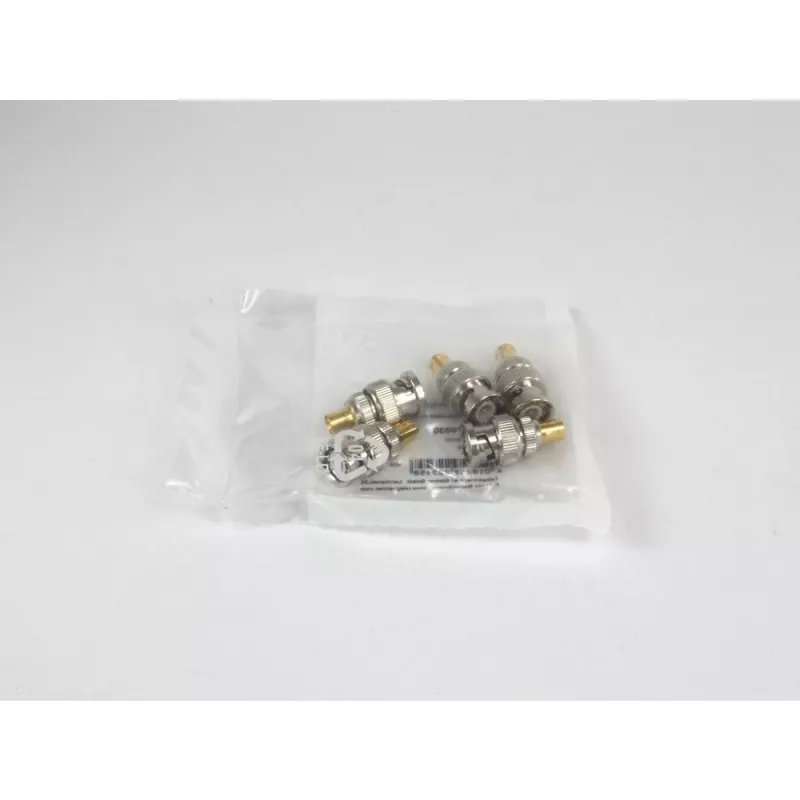 TELEGÄRTNER koaksiālais adapteris BNC male uz SMB female, 50 Ohm, taisns, niķelēts misiņš J01008F0030