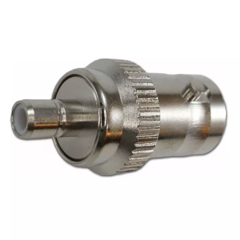 Telegärtner koaksiālais adapteris BNC female uz SMB male, 50 Ohm, taisns J01008F0033