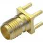 Telegärtner SMA ligzdas PCB montāžas savienotājs, 50 Ohm, zelta pārklājums, Z79 sērija J01151A0931