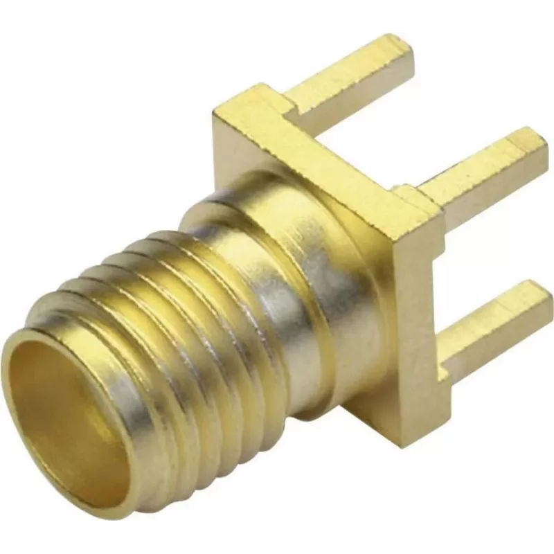 Telegärtner SMA ligzdas PCB montāžas savienotājs, 50 Ohm, zelta pārklājums, Z79 sērija J01151A0931
