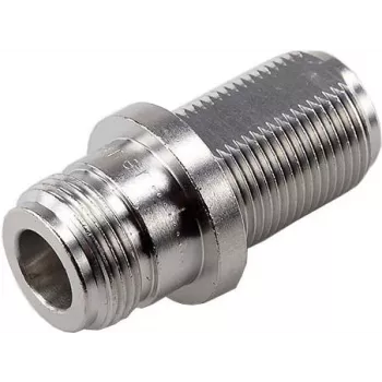 Telegärtner N-Type starpsienas adapteris ligzda-ligzda 50 Ohm IP68 MIL-STD Z10 flange J01024A0006