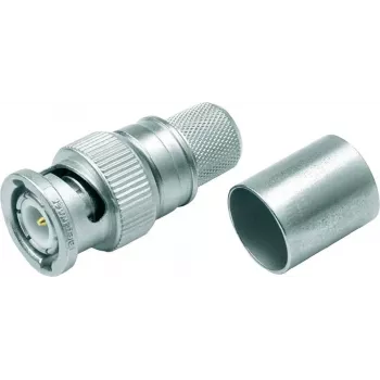 Telegärtner BNC kabeļa spraudnis, crimp G37, 50 Ohm, Crimp/Crimp, Professional, A3326, G37 (2.7/7.25) - 5 gab. (J01000A0061)
