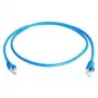 TELEGÄRTNER Cat.6A S/FTP komutācijas kabelis, 1,5 m, zils, LSZH, RJ45, 500 MHz L00001A0288