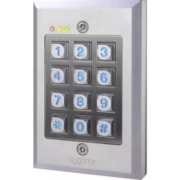 Sygonix SY-3118492 IP65 koda atslēga ar apgaismotu tastatūru, virsmas/ienirsts montāža