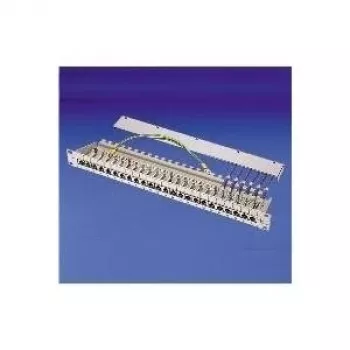 TELEGÄRTNER MPP16-HS 16 portu modulārā komutācijas panele, 1U, gaiši pelēka RAL 7035 J02022A0050