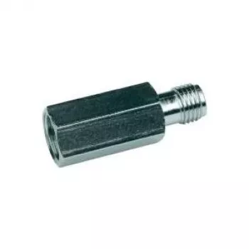 Telegärtner J01703A0000 FME kontaktdakša uz SMA ligzdu RF koaksiālais adapteris, 50 omi, DC-3 GHz, melns