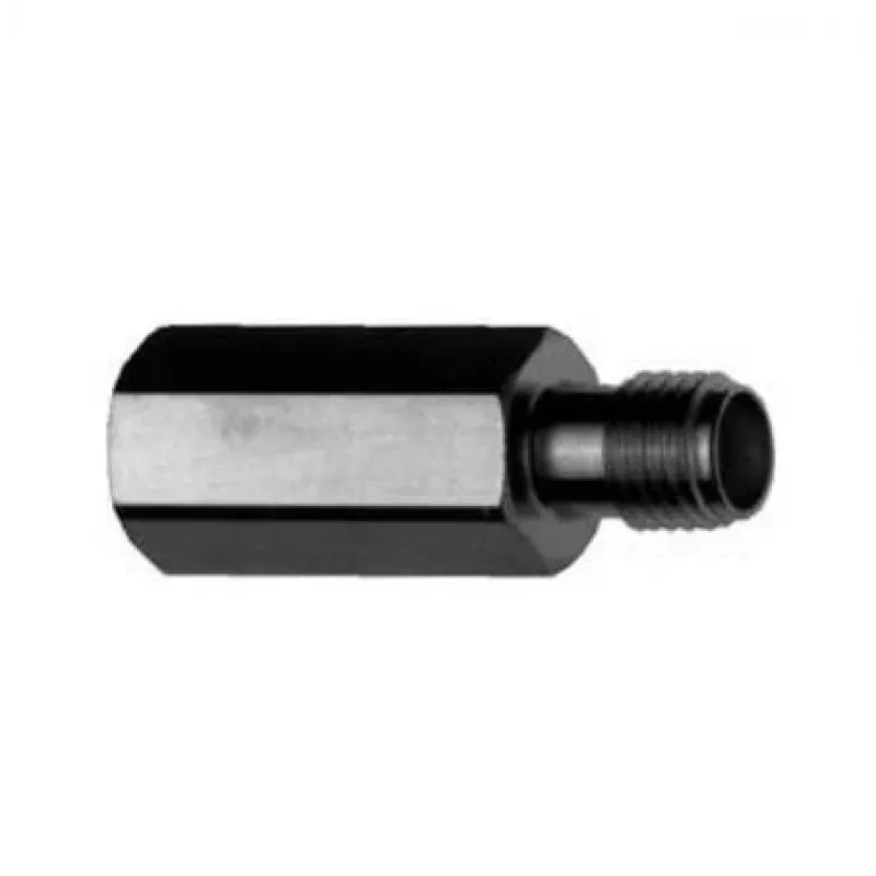 Telegärtner J01703A0000 FME kontaktdakša uz SMA ligzdu RF koaksiālais adapteris, 50 omi, DC-3 GHz, melns