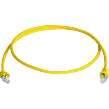 Telegärtner 100028074 Cat6a S/FTP tīkla kabelis, 5,5 m, dzeltens