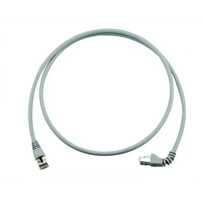 Telegärtner MP8 FS 500 LSZH-2.0 Cat6a S/FTP komutācijas kabelis, RJ45 uz RJ45, 5m, pelēks L00001A0199