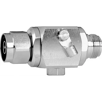Telegärtner N-tipa pārsprieguma aizsargs ar gāzizlādes lampu, 90 V, 1,5 GHz, 50 Ω, IP67 J01028A0034