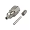 Telegärtner FME kabeļa spraudnis crimp G07 crimp/crimp, zemas izmaksas, 15 dB / 2 GHz, B2725, G07 (RG-316/U) - 5 gabali J01700A0010