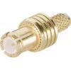 TELEGÄRTNER MCX taisns kontaktdakšas savienotājs 50 Ohm crimp/solder RG174/RG188/RG316