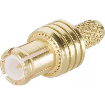 TELEGÄRTNER MCX taisns kontaktdakšas savienotājs 50 Ohm crimp/solder RG174/RG188/RG316