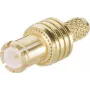 TELEGÄRTNER MCX taisns kontaktdakšas savienotājs 50 Ohm crimp/solder RG174/RG188/RG316