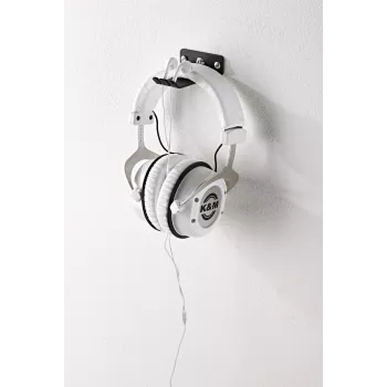 König & Meyer KM-16311 austiņu turētājs in-ear, on-ear, over-ear austiņām, melns