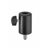 König & Meyer 66370-000-55 Mini TV pin adapteris ar M10 ārējo vītni, melns