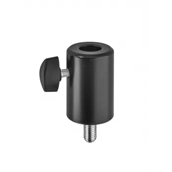 König & Meyer 66370-000-55 Mini TV pin adapteris ar M10 ārējo vītni, melns