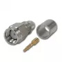 Telegärtner SMA taisns kontaktdakša crimp G30 (1.5/3.8), H 155, Low Loss 1.4/3.8 crimp/crimp koaksiālais savienotājs J01150A0618
