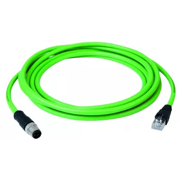 Telegärtner 100017297 Cat.6A U/UTP RJ45 komutācijas kabelis, 1m, pelēks, LSZH, 10Gbps