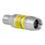 TechniSat USS1 koaksiālais pārsprieguma aizsargs F male uz F female 75 Ohm sudraba dzeltens 0000/3122