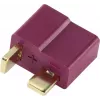 Reely T-Plug ligzdas savienotājs, zeltīts, 20 gab.