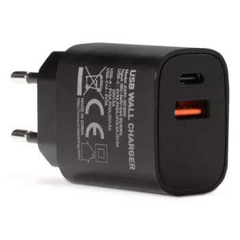 TechniSat 0000/3659 USB-C barošanas adapteris 45W PD 3.0, melns