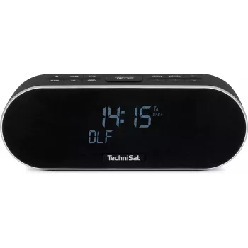 TechniSat DigitRadio 53 BT DAB+/FM radiomodinis ar Bluetooth un USB uzlādi, melns