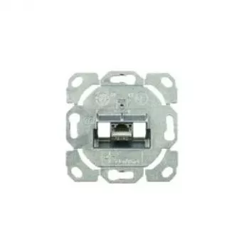 TELEGÄRTNER AMJ-S Cat.6A ekranēts RJ45 kontaktligzdas modulis ar vāciņu, tīri balts J00020A0514