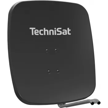 TechniSat SATMAN 65 PLUS satelītantena - 65 cm, 35,7 dBi ieguvums, HDTV, mastā montāža, gaiši pelēka