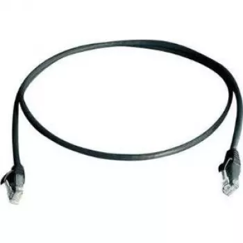 Telegärtner L00001A0238 2m Cat6 U/UTP melns tīkla kabelis