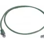 Telegärtner 100008018 CAT 6a S/FTP komutācijas kabelis, RJ45, 0,5 m, dzeltens, LSZH, liesmu slāpējošs, ar aizsargātu fiksatoru