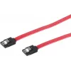GoodConnections SATA 3 Gb/s kabelis ar fiksācijas aizbīdni, 0,5 m, sarkans 5045-A05