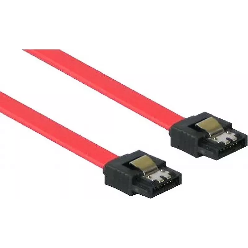 GoodConnections SATA 3 Gb/s kabelis ar fiksācijas aizbīdni, 0,5 m, sarkans 5045-A05