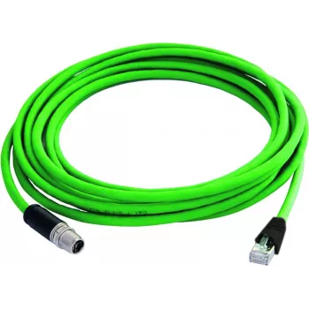 Telegärtner L80100A0001 Cat6a S/FTP tīkla kabelis, 1 m, zaļš