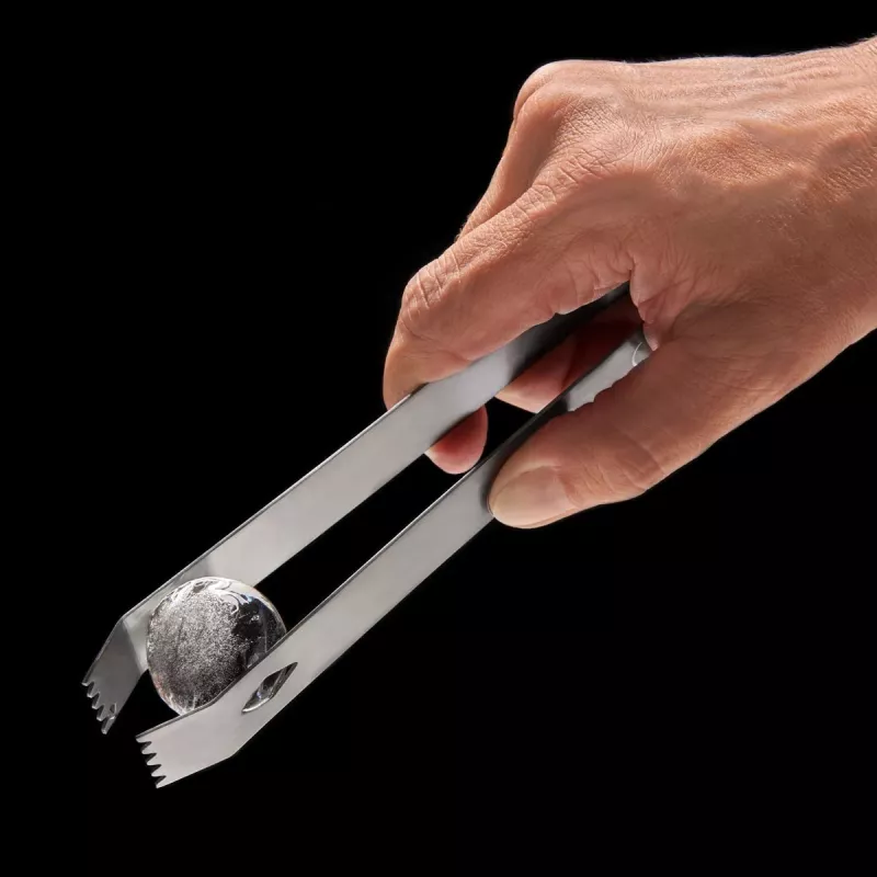 Lurch Ice Tongs Smoke Gray 18 cm ar silikona uzgaļiem 240789
