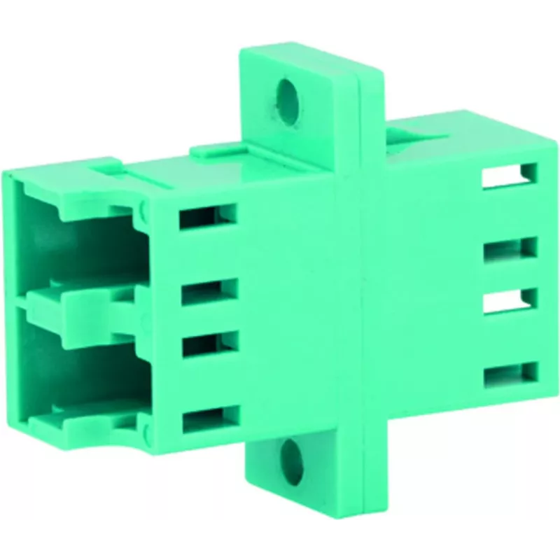 Telegärtner J08071A0028 LC/APC simplex adapteris, zaļš, cirkonija keramikas uzmava
