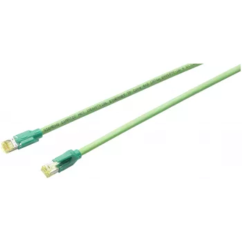 Siemens 6XV18703QH10 industriālais Ethernet TP kabelis RJ45/RJ45 CAT 6, 10 m, zaļš