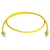 TELEGÄRTNER TEGA Cat.6A S/FTP komutācijas kabelis, 4m, dzeltens, LSZH L00003A0185