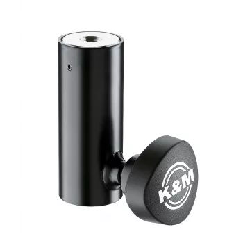 K&M 24528 Reducējošā atloka adapteris 38mm uz 35mm skaļruņu statīviem, melns 24528-000-55